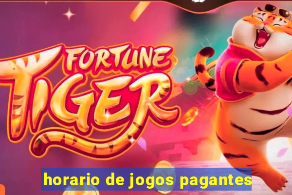 horario de jogos pagantes